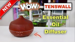 TENSWALL ❤️ Essential Oil diffuser 400ml  Review ✅ [upl. by Ainyt]