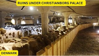 RUINS UNDER CHRISTIANBORG PALACE  COPENHAGEN  DENMARK 22  BINU [upl. by Acinomed]