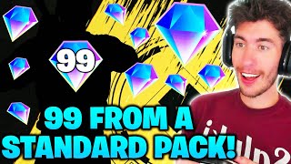 SO MANY DIAMOND PULLS in HUGE FREE PACK OPENING [upl. by Pack438]