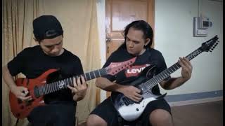 Psychosocial Solo Mick Thomson Part amp Backing [upl. by Beatrisa]