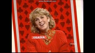 Card Sharks Episode 9 Diana vs Joe CBS January 16 1986 Part 2 [upl. by Siblee]