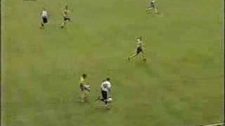 Pokalfinale 1996 AGF  Brøndby  Highlights 1 halvleg 13 [upl. by Yaner]