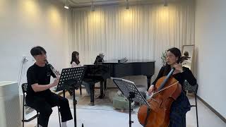 Ensemble Hemiola  JBrahms Clarinet Trio in A minor Op 114 I Allegro [upl. by Monica]