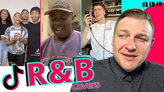 Best RampB TikTok COVERS 💛 🎵 Ft Lloyiso FourWashington RickyRosen  MDP Reacts [upl. by Ellenej]