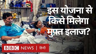 Ayushman Bharat Health Scheme आयुष्मान भारत योजना क्या है और किसे इसका लाभ मिलेगा BBC Hindi [upl. by Ahscrop]