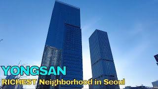 Richest Neighborhood in Seoul  Yongsan Prugio Summit in Seoul Korea 4KHDR [upl. by Chassin]