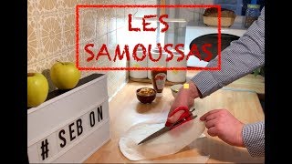 SEBON 11 SAMOUSSAS BUTTERNUT amp SAMOUSSAS POMMES TATIN PLIAGE FACILE [upl. by Asirrac]