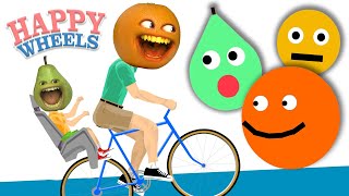 ANNOYING ORANGE HAPPY WHEELS LEVELS Supercut [upl. by Aivatnuhs71]