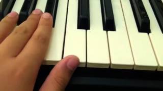 Piano tutorial  Scary Monsters And Nice Sprites [upl. by Cl]