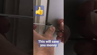 How to install a door hinge spring [upl. by Shelden656]