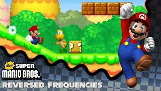 MIDI New Super Mario Bros Reversed Frequencies  Overworld Theme [upl. by Valentino]