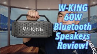 WKING 60W Bluetooth Speaker Review Worth it [upl. by Joly]