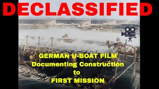 DECLASSIFIED WWII Uboat Footage Revealed From 1942 ww2 wwii navalhistory uboat [upl. by Goggin]