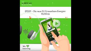 EP059 – Die neue EU ErneuerbareEnergienRichtlinie [upl. by Hermon]