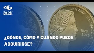 Banco de la República cumplió 100 años y lanzó moneda de 20000 conmemorativa [upl. by Aemat]