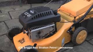 JCB Petrol Lawnmower Test Review [upl. by Amlez]