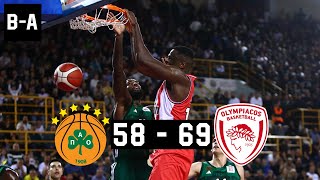 Panathinaikos  Olympiacos 5869  Full Highlights  Greek Cup F  18022024 [upl. by Assirialc]