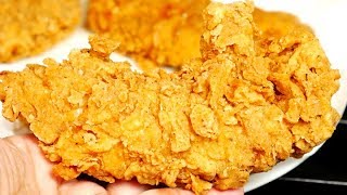 Extra Crispy Chicken Tenders Recipe [upl. by Sucrad]