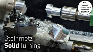 Making a Steinmetz Solid on a Lathe [upl. by Laemaj]