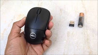 Dell WM 126 wireless Mouse Unboxing and Review [upl. by Orenid]