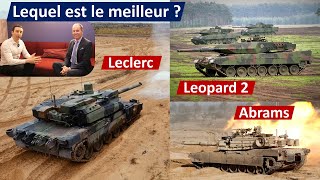 Que vaut vraiment le char Leclerc face aux Leopards Abrams ou T72 [upl. by Phia]