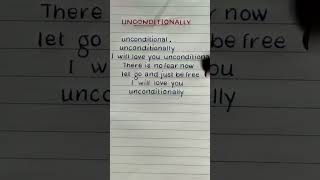 Katy Perry  Unconditionally Lyrics katyperry lyrics shorts shortsfeed youtubeshorts [upl. by Akihsay971]