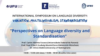 “Perspectives on Language diversity and Standardisation” panel [upl. by Pasia572]