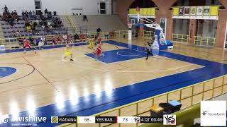 Live alimentato dallapp Swish Live VIADANA VS YES BASKETBALL [upl. by Aneis728]