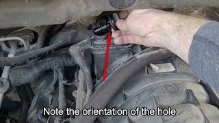 Replacing the PCV valve on a 2012 Ram 1500 5 7 Hemi [upl. by Eduam]