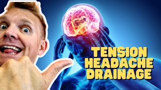 How to drain your TENSION HEADACHE away tensionheadache [upl. by Hannaoj283]