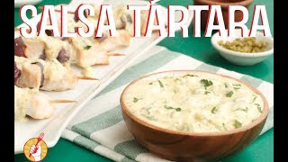 Cómo Hacer SALSA tipo TÁRTARA Fácil  Receta CASERA  Tenedor Libre [upl. by Iadrahs]