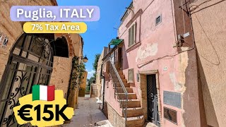 BARGAIN Home for Sale in Puglia ITALY with Terrace Close to Amenities and Gorgeous Beaches [upl. by Atihcnoc]