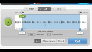 How to use the Online Audio Cutter [upl. by Arries31]