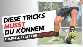 5 Fußballtricks die jeder Anfänger können sollte [upl. by Hadias183]