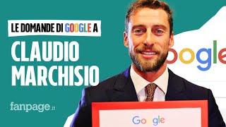 Claudio Marchisio Juventus Pirlo vita privata lex calciatore risponde alle domande di Google [upl. by Kirad]