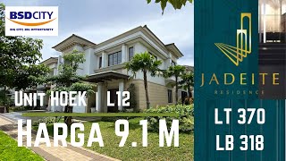 Jadeite BSD review rumah hoek lebar 12 Hub 087871979088 [upl. by Ennaira]