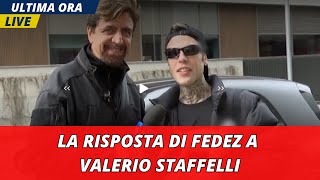 Arresti Capi Ultras la Risposta di Fedez a Valerio Staffelli [upl. by Deth]