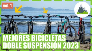 DESCUBRE las Mejores MTB DOBLE SUSPENSIÓN 2023 [upl. by Leahkim]