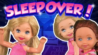 Barbie  The Twins First Sleepover  Ep214 [upl. by Dielu]