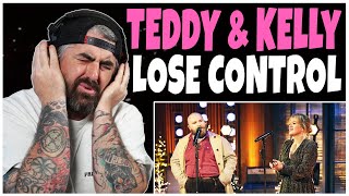 Teddy Swims amp Kelly Clarkson Perform Lose Control Rock Artist Reaction [upl. by Sherrod483]