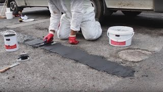 Repair an asphalt or tarmac surface  Rizistal [upl. by Aeila217]