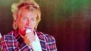 Rod Stewart In a Broken Dream live at Hyde Park London 13th September 2013 [upl. by Oecam159]