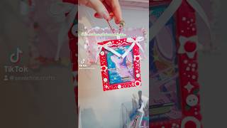 ❤️Custom Photocard Holder 💚 christmas photocard craft diy shorts [upl. by Fatima919]