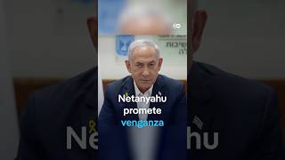 Netanyahu promete venganza “Irán cometió un grave error y pagará por ello” [upl. by Konyn828]