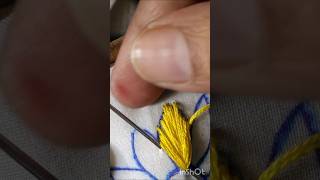 Satin stitch embroidery [upl. by Lenahs]