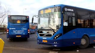 Nieuwe Qliners van Arriva in Alphen aan den Rijn [upl. by Sremlahc]