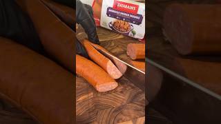 Zatarain’s cheeseinjected grilled sausage sandwich shorts [upl. by Herald155]