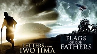 Flag of our fathers and Letters from Iwo Jima Beach battle comparison [upl. by Goody]