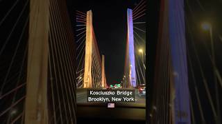 Kosciuszko Bridge Brooklyn USA 😱😍🇺🇲 [upl. by Llenaj]