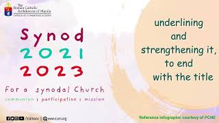 Synod 2021 2023 logo Meaning [upl. by Yentroc]